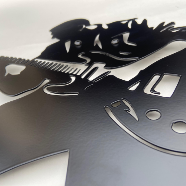 Melodies Heal metal art details