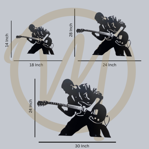 Melodies Heal metal art size