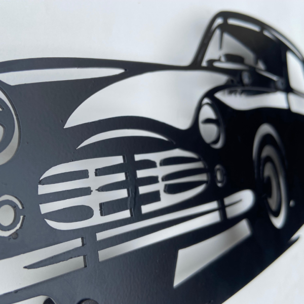 Classic ride metal art details