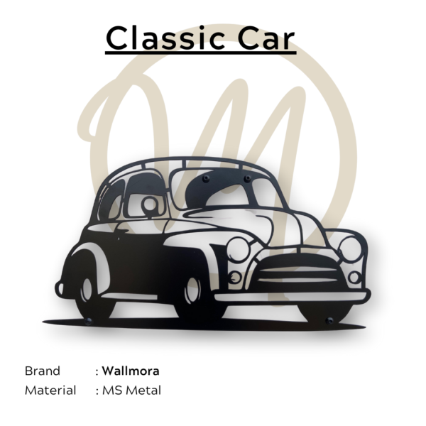 Classic Car metal art by Wallmora