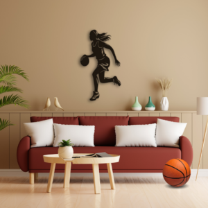 Slam Dunk Heights metal art