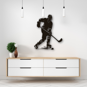 Hockey Hero's Metal Art