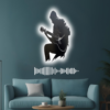 Silent Soloist metal art