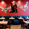 Saxophone Rhythms metal art