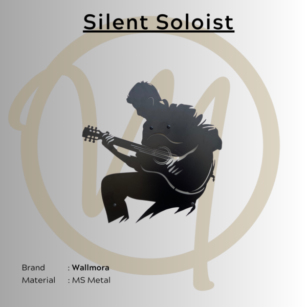 Silent Soloist metal art by Wallmora