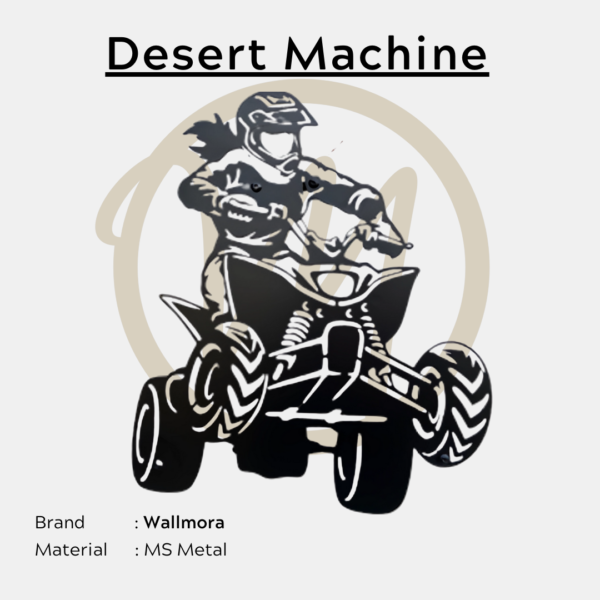 ATV bike metal art by Wallmora