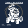 ATV bike metal art in white by Wallmora
