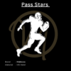 Pass stars metal ar in white by Wallmora