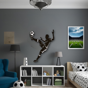 Kick of Legends metal art By Wallmora