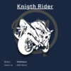 Sports bike metal art in white by Wallmora