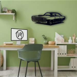 Vroom speedster metal art