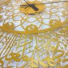 Noor Al-Kursi Metal Clock