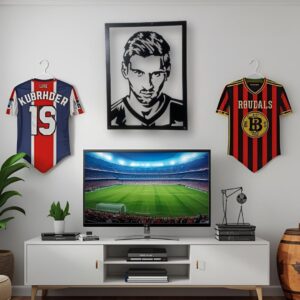 Lionel Messi Metal Art