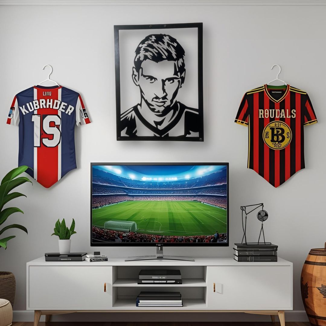 Lionel Messi Metal Art