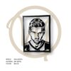 Lionel Messi Metal Art