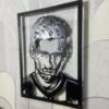 Lionel Messi Metal Art